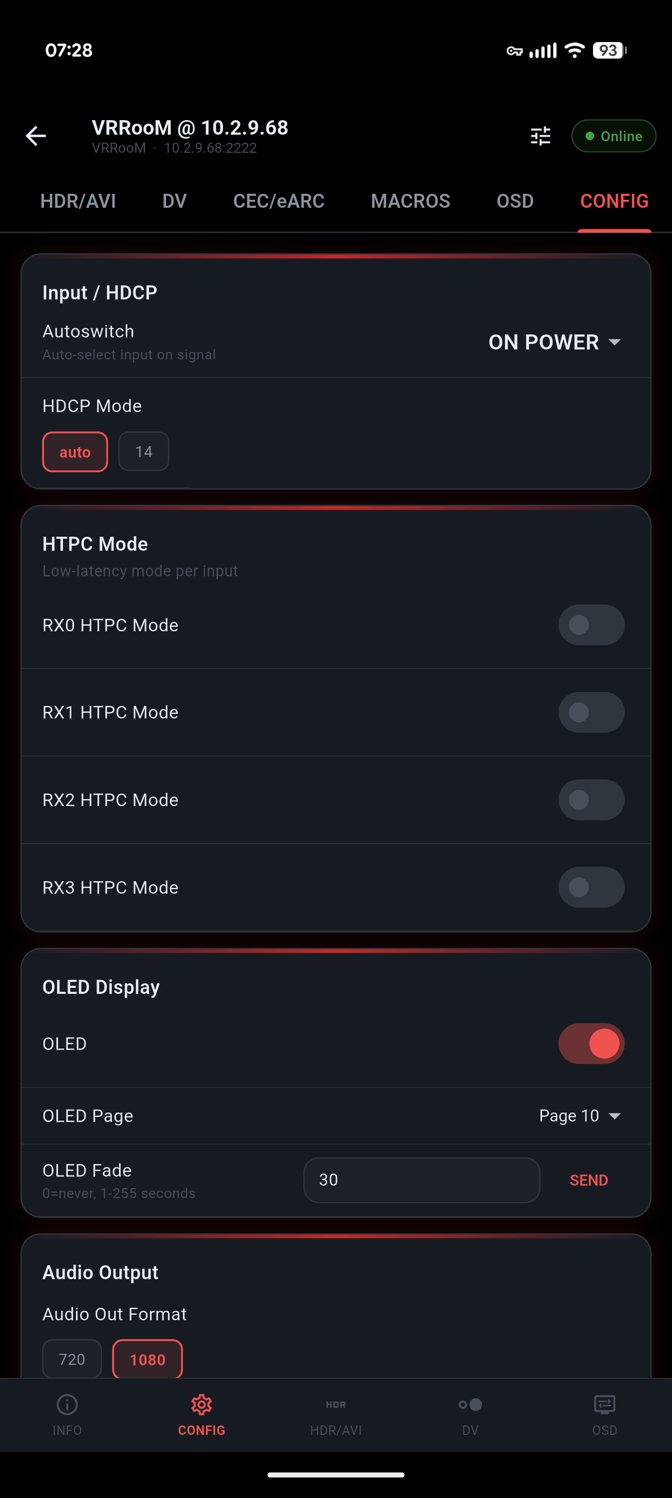 Device Configuration