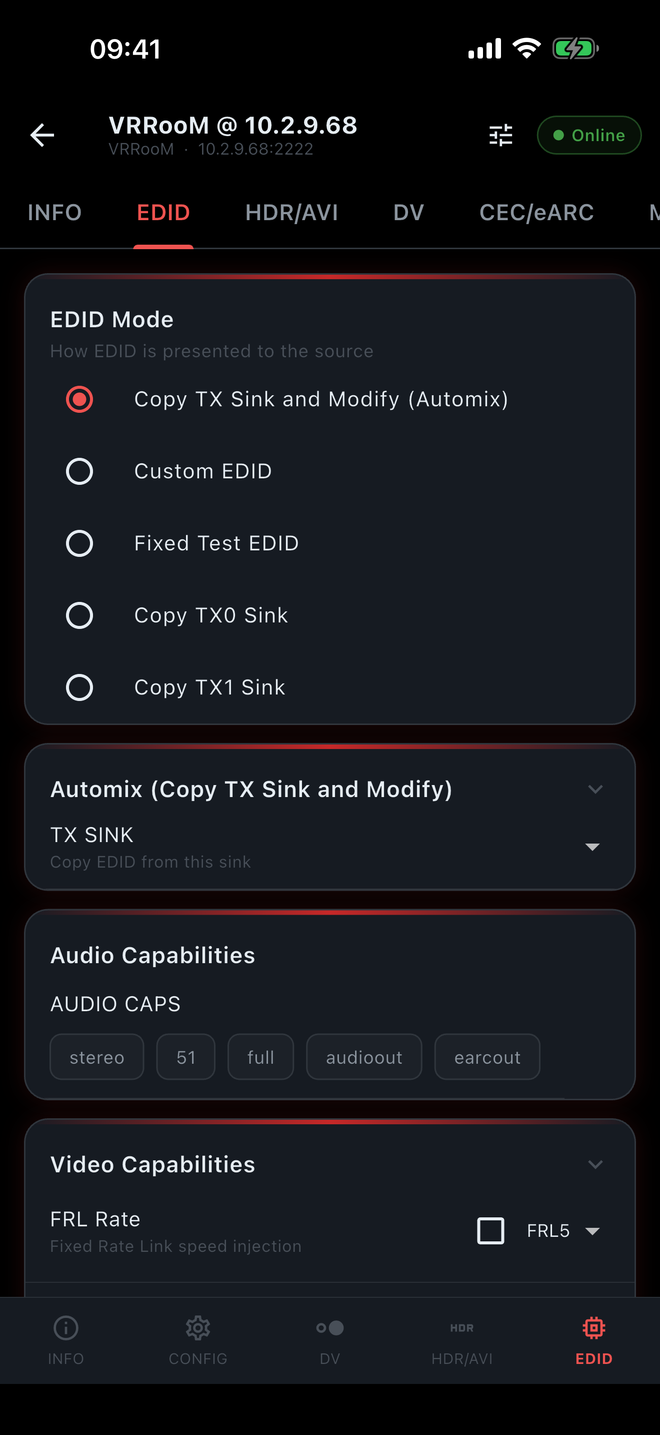 FuryPath on iPhone - EDID Management