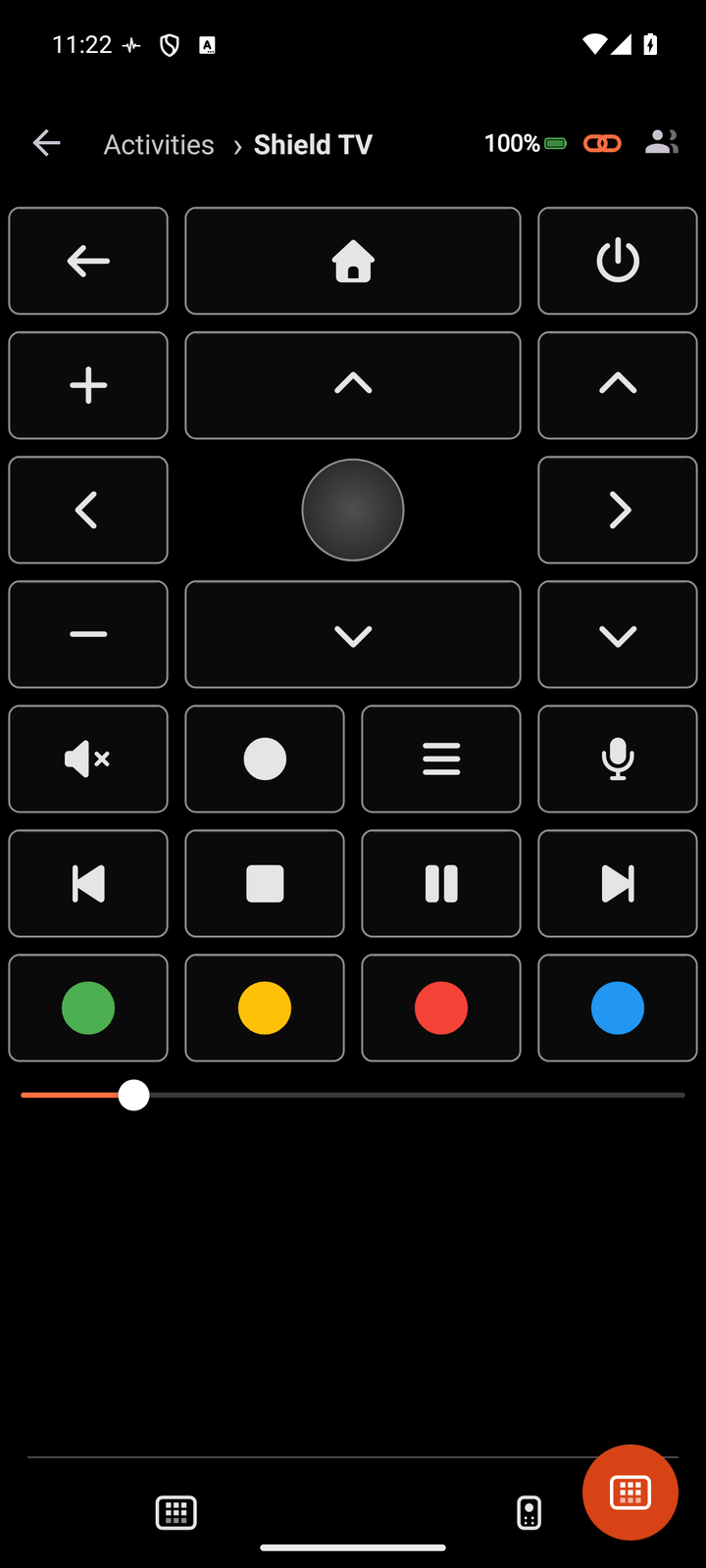 UC Remote - activity control tiles