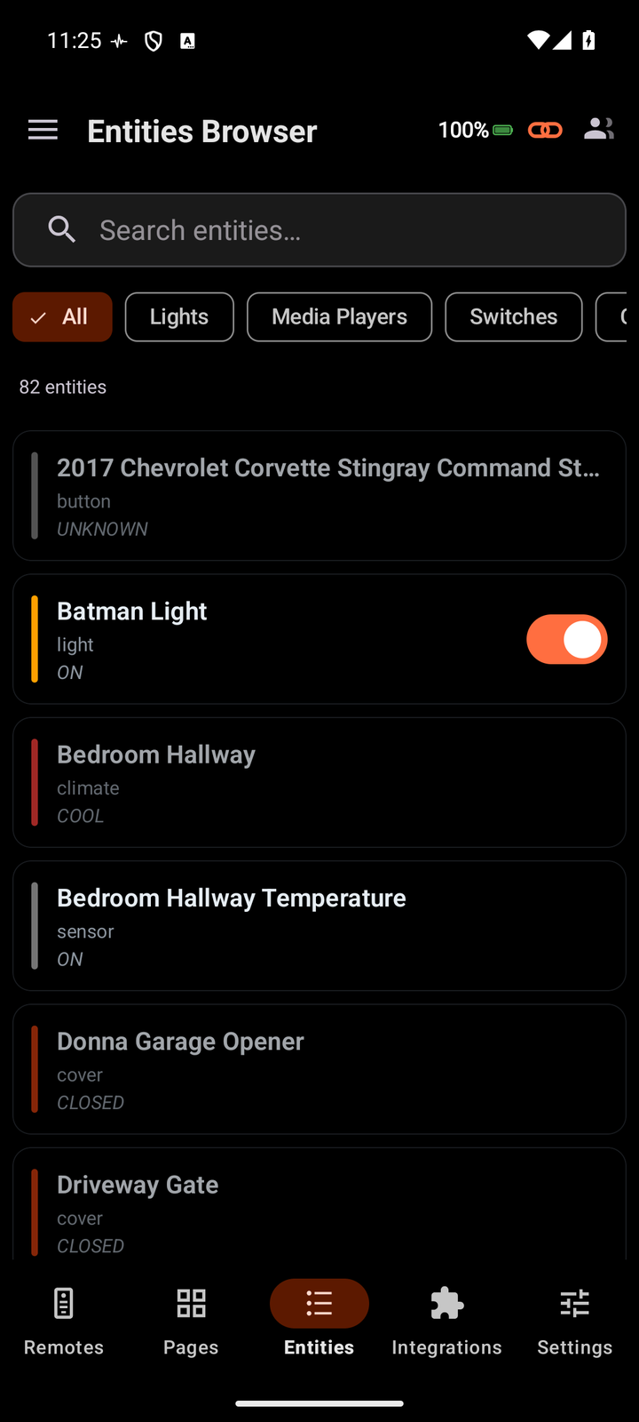 UC Remote - AMOLED theme
